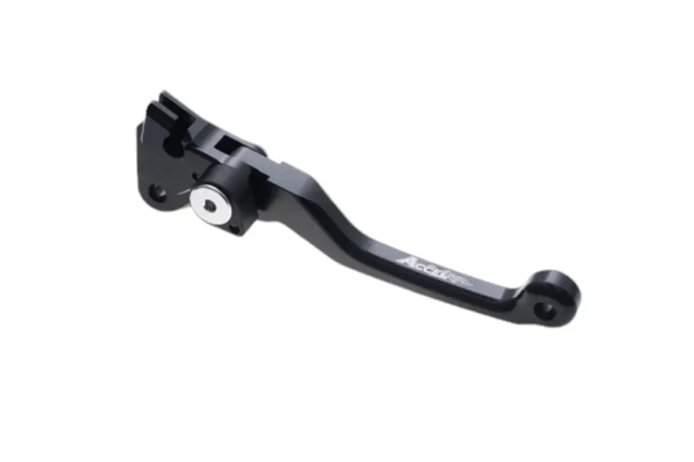 Rychlé Dodání ACCEL výklopná spojková páka YAMAHA YZ/YZF 00-14, KAWASAKI KXF 250/450 06-16 barva černá