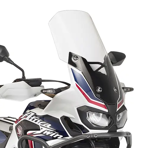 Zlevněný KAPPA plexi HONDA CRF 1000L AFRICA TWIN (16-19), CRF 1000L AFRICA TWIN ADVENTURE SPORTS (18-19) 60 X 35 cm průhledné
