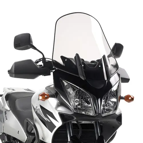Akční Nabídka KAPPA plexi štít SUZUKI DL 650/1000 V-STROM (04-11), KAWASAKI KLV 1000 (04-09) 57 x 48 cm průhledná