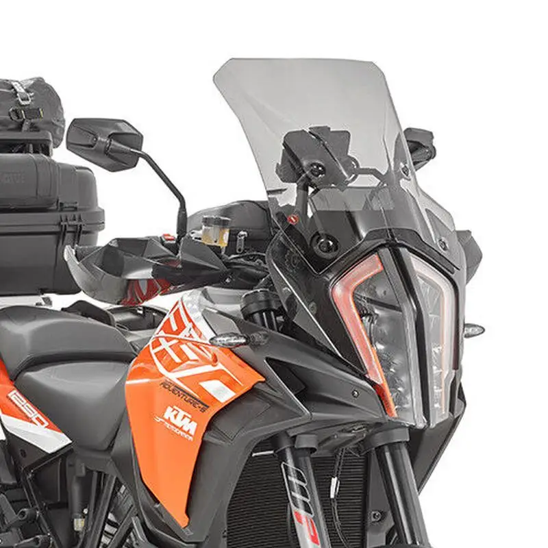 Ověřený KAPPA plexi štít KTM 1290 SUPER ADVENTURE R / S 17-20 38 X 40 cm ztmavený