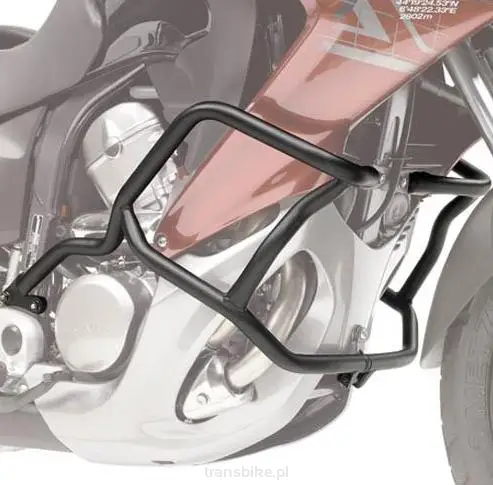 Cenový Hit KAPPA padací rám HONDA XL 700V TRANSALP 08-13 černá