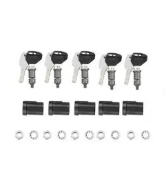 Expresní Doručení KAPPA zámky kufrů KGR33, KGR46, K49, K46, K47, K35 a hliníkových KVG, KFR, KVE, KMS SECURITY LOCK ( 5 ks )