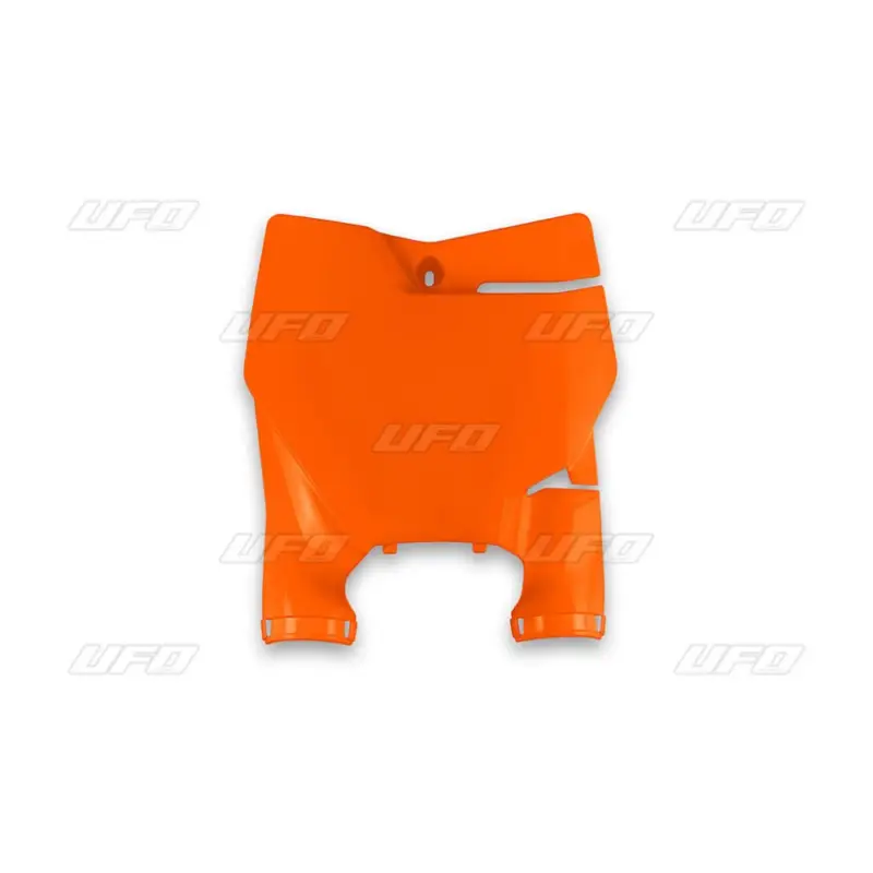 Must-Have UFO tabulka na startovací číslo KTM SX 85 18-26 barva oranžová (s kryty tlumičů)