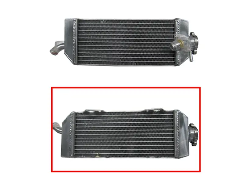Ověřený PSYCHIC chladič KTM SX/EXC 450 03-07, SX/EXC 525 03-07 zesílený se standardní kapacitou levý kus (se zátkou)
