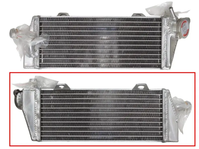 Akční Nabídka PSYCHIC chladič KTM SX 125 16-18, SX 250 17-18, SXF 250/350 16-18, EXCF 250/350 17-18 zesílený se zvýšeným objemem pravý (se zátkou)