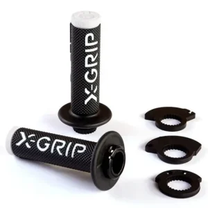 Bezpečná Platba X-GRIP gripy BRAAAAP GRIPS LOCK-ON-GRIP (s adaptéry plynu) WHITE barva bílá