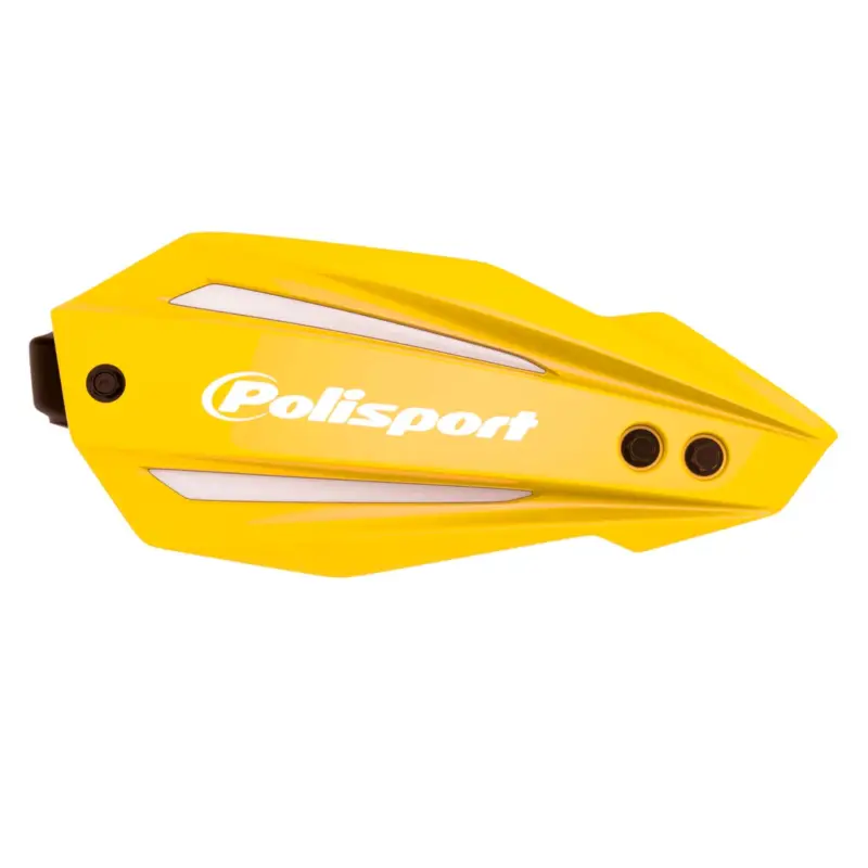 Nová Kolekce POLISPORT kryty páček model BULLIT FULL WRAP AROUND s univerzální montážní sadou 22/28 barva žlutá