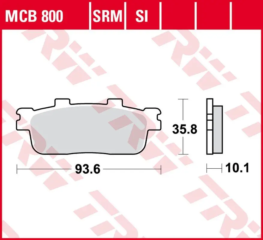 Poslední Šance TRW ZF brzdové destičky KH427 sintrované DAELIM QL 125 STEEZER 15-, VL 250 DAYSTAR 17-, PEUGEOT LXR 125 10-, SYM GTS 125/250 06-, JOYRIDE 125 08-, HD 200 04-17, JOYRIDE 200 07-, GTS 300 16-, zadní