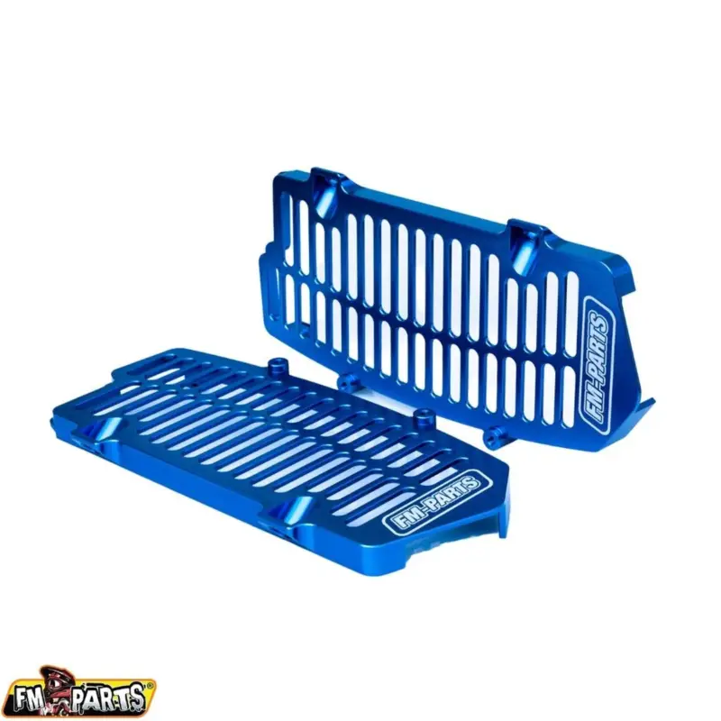 FM-PARTS kryty chladiče (mřížky) hliník KTM/HUSQVARNA/GAS GAS 20-26 TBI /TPI barva modrá Originální