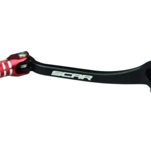 SCAR RACING páka řazení HONDA CRF 250R 18-25, CRF 450R 17-25, CRF 250RX 19-25, CRF 450RX 17-25. CRF 450L 19-20, CRF 450X 19-24, CRF 250RW 25, CRF 450RW 24-25, CRF 450 RWE 19-22, TRIUMPH TF 250-X 24-25 barva černá/červená Nová Kolekce