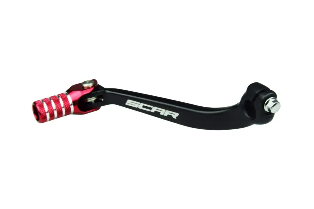 Originální SCAR RACING páka řazení SUZUKI RMZ 250 08-25 barva černá/červená