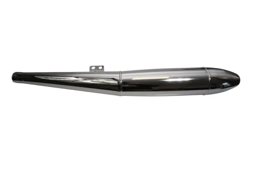 Odeslání Ihned EMGO koncovka výfuku (tlumič) chromovaná levá (na vzor originálu) BMW R 50/5, R75/5, R 60/5 69-72 (délka 81,5cm)