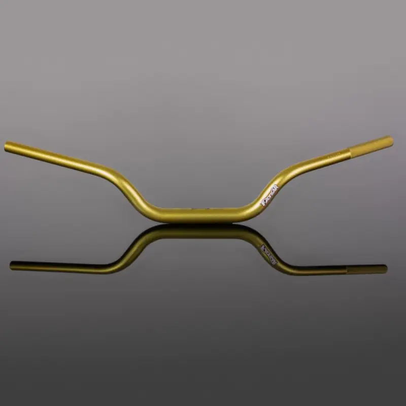 Časově Omezené RENTHAL řidítka 1,1/8 (28,6mm) STREET FATBAR HANDLEBAR MEDIUM (TOURING) barva zlatá