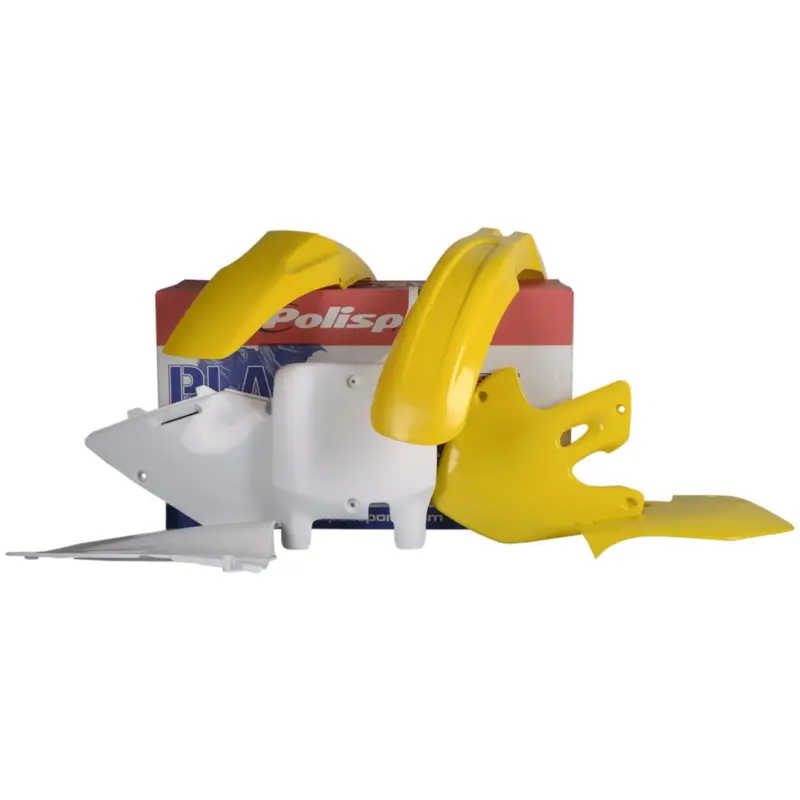 POLISPORT kompletní sada plastů SUZUKI RM 125/250 99-00 barva žlutá bílá Dokud Zásoby Vydrží