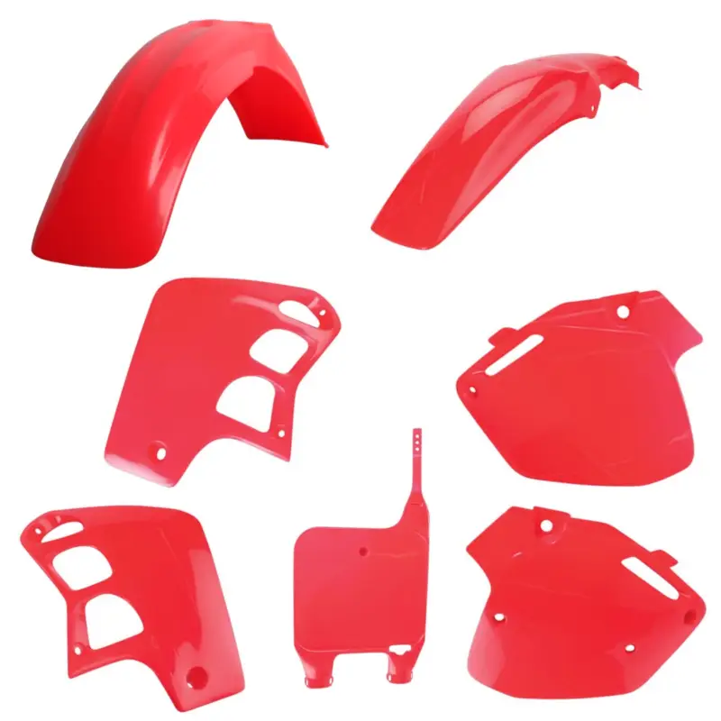 POLISPORT kompletní sada plastů HONDA CR 500 91-94 barva červená fluorescenční-R OEM Sezónní Sleva
