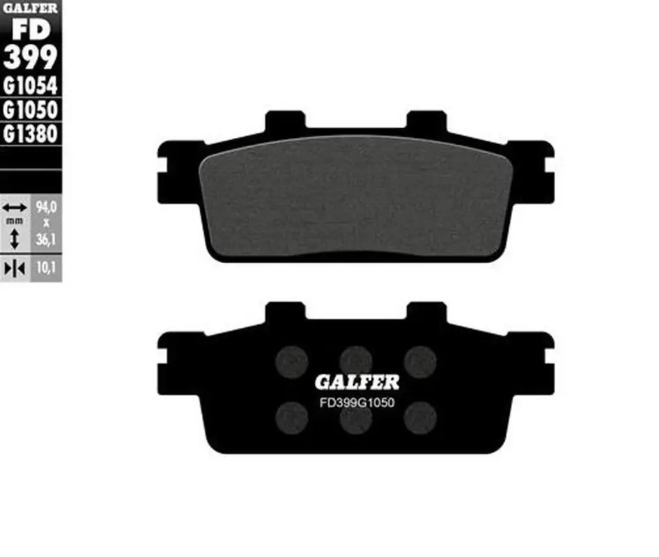 GALFER brzdové destičky KH427 polokovové SCOOTER Pouze Dnes