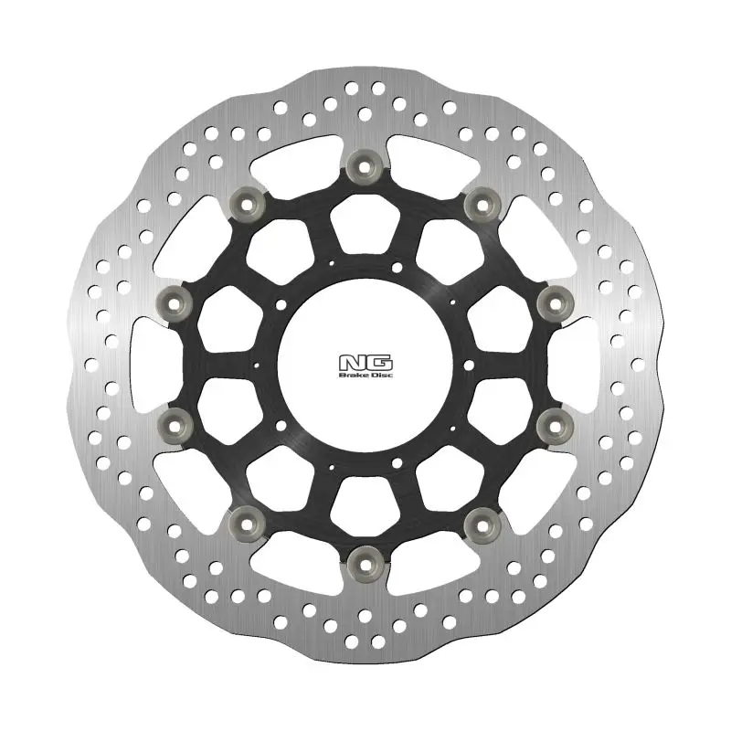 Originální NG přední brzdový kotouč HONDA VFR 1200 10-17 (320X94X5mm) (5X6,25mm) WAVE plovoucí (střed hliníkový)