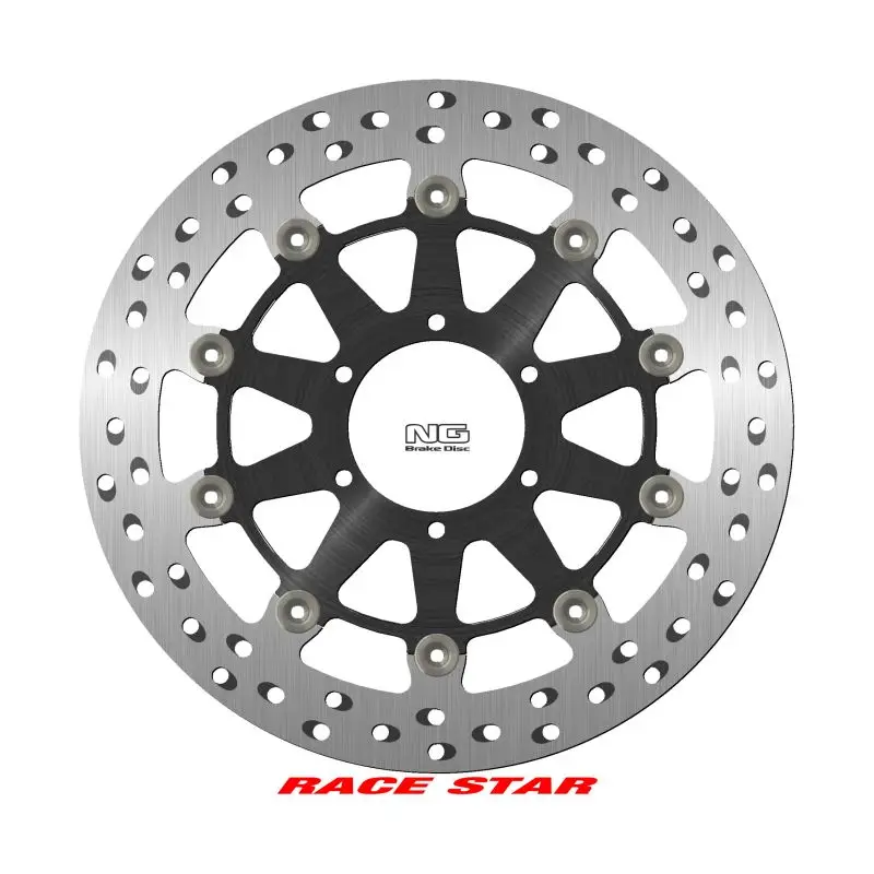 NG přední brzdový kotouč RACE STAR PREMIUM BMW S 1000R 21, S 1000RR 19, S 1000XR 20 (320X80,2X5mm) (6X8,25mm) plovoucí (prostředek hliníkový, vylepšené chlazení) Sezónní Sleva