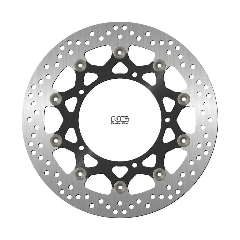 NG přední brzdový kotouč YAMAHA FZ8/FZS FAZER 10-16, XT 1200Z SUPER TENERE 10-21, YZF R1 07-15, YZF R6 05-16 (310X132X4,5mm) (5X8,25mm) plovoucí (prostředek hliníkový) Nejlepší Cena