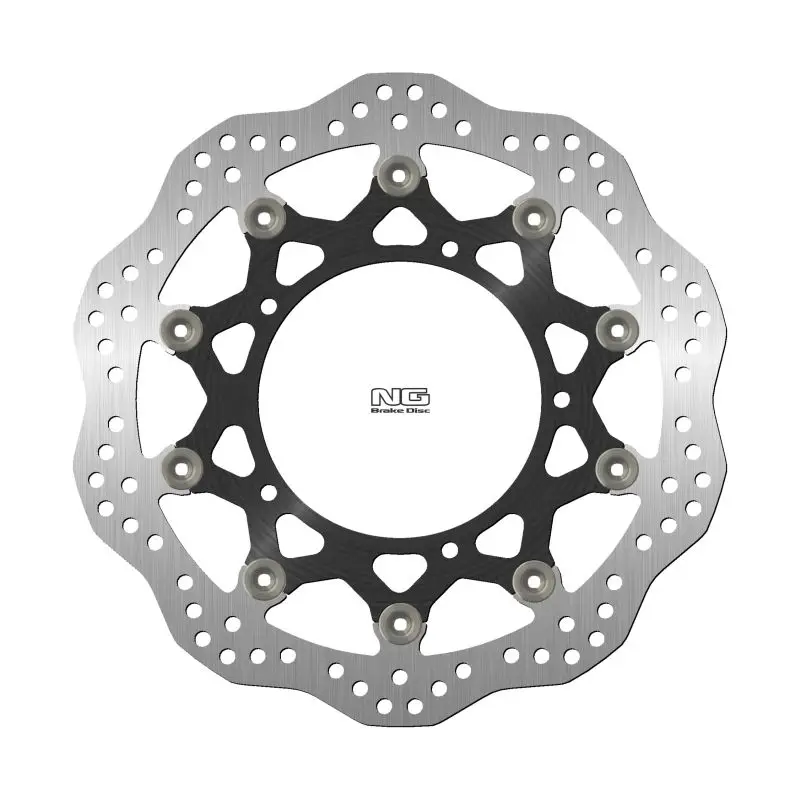 NG přední brzdový kotouč YAMAHA FZ8/FZS FAZER 10-16, XT 1200Z SUPER TENERE 10-21, YZF R1 07-15, YZF R6 05-16 (310X132X4,5mm) (5X8,25mm) WAVE plovoucí (prostředek hliníkový) Nízká Cena