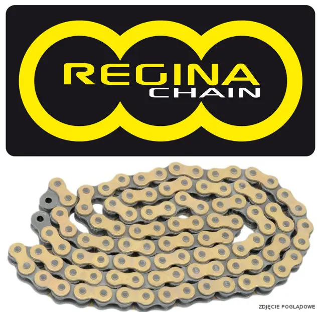 REGINA hnací řetěz 428RH2 (124 článků) MOTOCROSS do 125 ccm zlatá (126RH2/023) (bez O-kroužků) Kup Teď