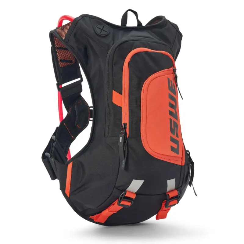 USWE CAMEL BAG MOTO HYDRO 8 barva černá/oranžová MOTO/kolo objem 3 litry tekutina (8L batoh + 3L tekutina) - nahrazuje USWE2083438 Nová Kolekce