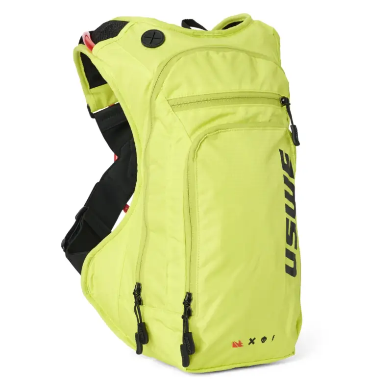 Pouze Dnes USWE CAMEL BAG OUTLANDER 9 CRAZY YELLOW barva žlutá fluorescenční MOTO/kolo objem 3L tekutina (9L batoh)