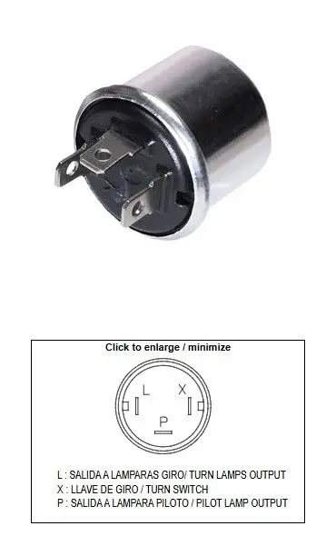 DZE přerušovač blinkrů univerzální (12V 2+2 21W) Levný