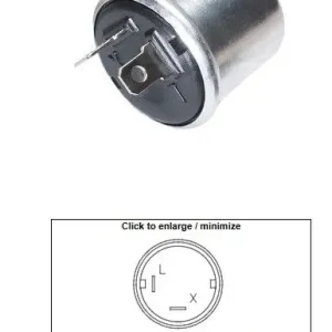 DZE přerušovač blinkrů univerzální (12V 2+2 21W) Poslední Šance