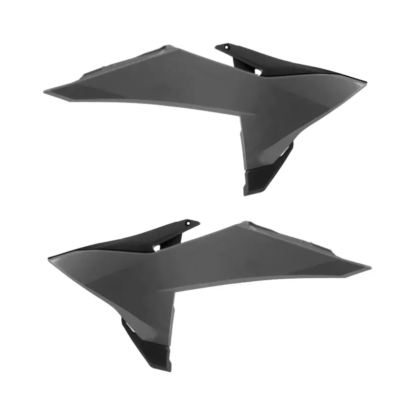 Aktuální POLISPORT kryty chladiče (komplet) KTM SX/SXF 125/150/200/250/350/450 25-26; EXC/EXC-F 125/150/200/250/350/450/500 26 barva šedá (NARDO GREY)