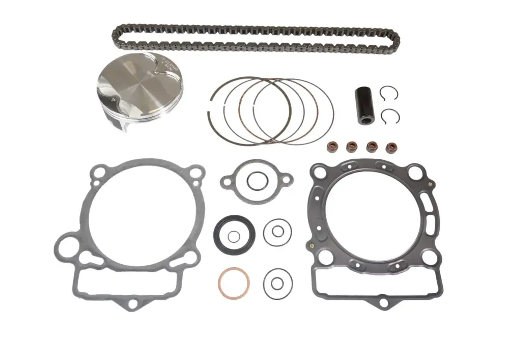 Kup Teď VERTEX sada na opravu horní části motoru KTM EXC-F 350 (EXCF350) 17-19, HUSQVARNA FE 350 17-19 (STD. + 0.02mm = 87.98mm) (12.3:1) (píst, těsnění TOP-END, rozvodový řetěz) (8VTKTC24213C)