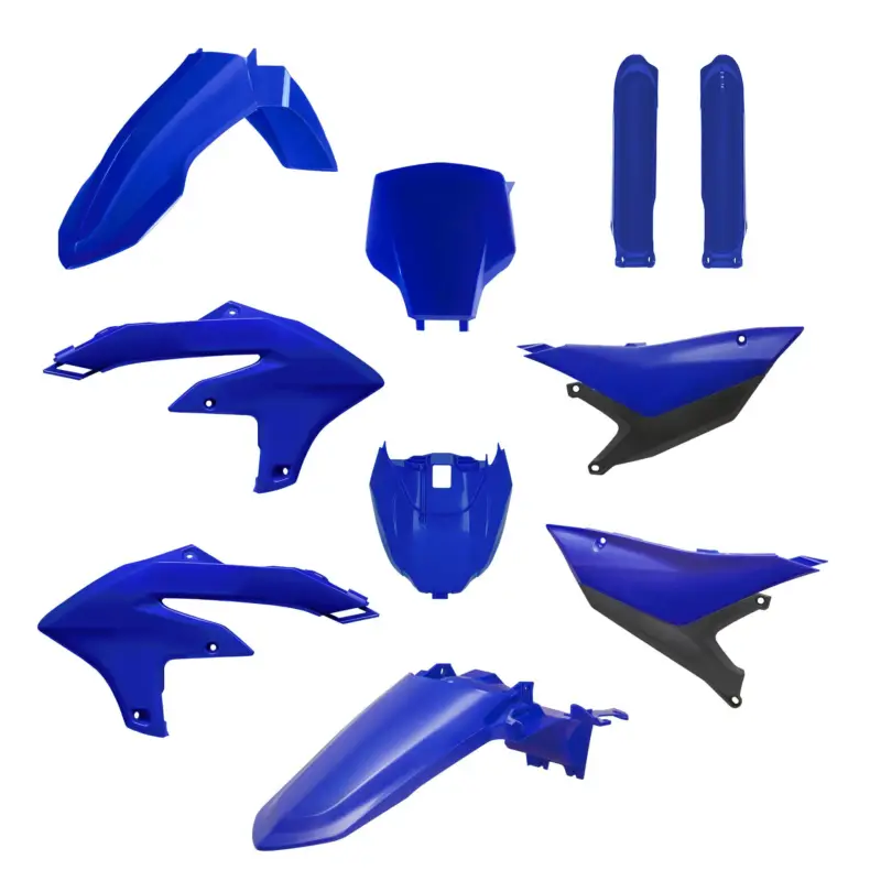 Bezpečná Platba POLISPORT kompletní sada plastů (FULL KIT) YAMAHA YZ 450F 26 v sadě tabulka přední (8681600001) a kryty tlumičů (8352300009) barva modrá