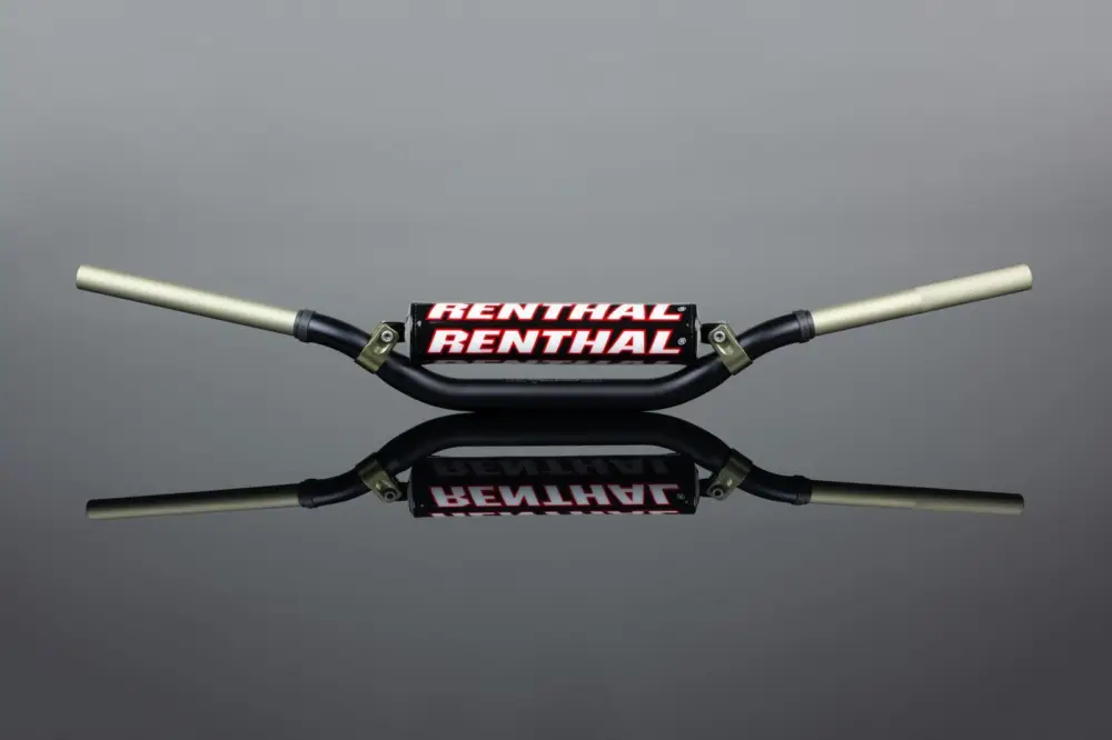 RENTHAL řidítka 1,1/8 (28,6mm) MX TWINWALL 995 HANDLEBAR BLACK KTM FACTORY ELI TOMAC barva černá s pěnou Akční Nabídka