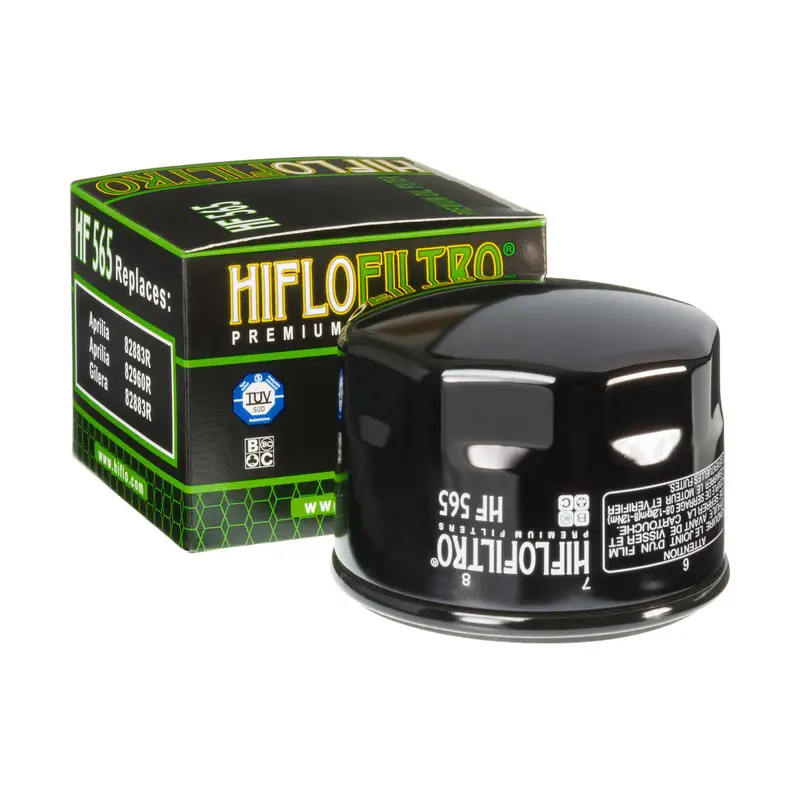 HIFLO olejový filtr HF 565 APRILIA 750/850/1200 GILERA GP800 (50) Akce