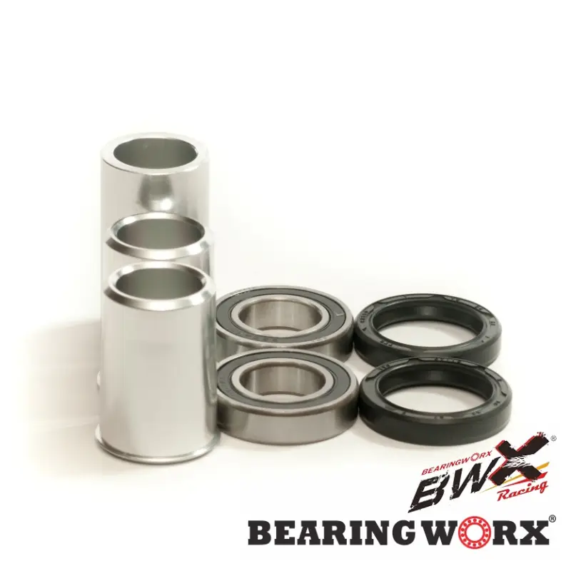 Poslední Šance BEARING WORX ložiska předního kola s těsněními a pouzdry SUZUKI RM 125 01-08, RM 250 01-08 (25-1363)