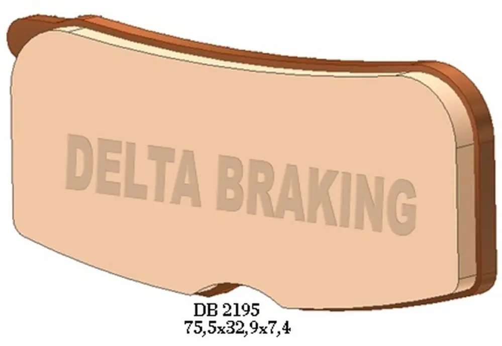 Víkendová Akce DELTA BRAKING brzdové destičky KH474 přední CAN-AM SPYDER 1000 08-12
