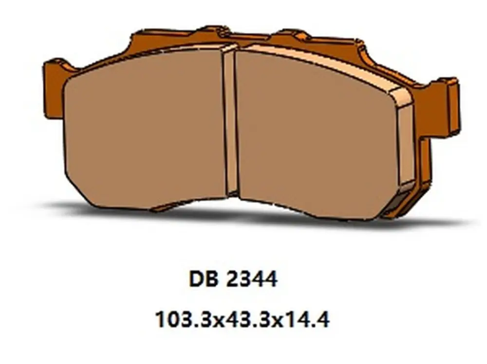 Levný DELTA BRAKING brzdové destičky KH712 přední HONDA SXS 500 PIONEER 15-22, SXS 520 PIONEER 21-22, SXS 700 PIONEER 16-22