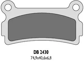 Oblíbený DELTA BRAKING brzdové destičky KH164