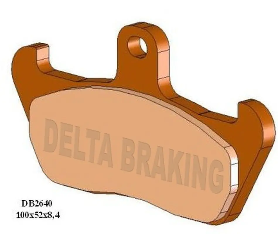 DELTA BRAKING brzdové destičky KH163 přední CAGIVA MITO 125 91-92, SUPER CITY 125 92-00, W8 125/W12 350/W16 600 93-98, APRILIA TUAREG 125/600 89, zadní CAGIVA ELEPHANT 750 90-92, MOTO GUZZI QUOTA 1000 92-97 Super Cena
