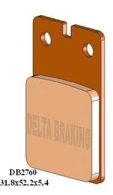 Cenová Bomba DELTA BRAKING brzdové destičky KH99 přední APRILIA TR 125/260 86-88, BENELLI DEVIL/SPRING 50 92-, MALAGUTI EVOLUTION/RAID 50 91-, RST 50 87-, FANTIC TRIAL 50/243 86-