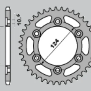 Ihned K Objednání CHT řetězové kolo zadní 1027 39 (A4150735390) DUCATI MONSTER