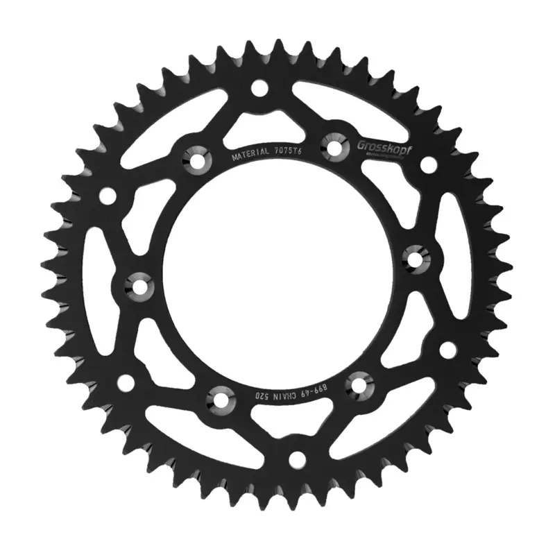 Přímo Od Výrobce GROSSKOPF rozeta zadní hliníková T7075 (ergal) barva černá 899 49 (89949) KTM SX/SXF/SX-F/EXCF/EXC-F/EXC/LC4/SC/MXC/ '91-'25, HUSQVARNA TC/TE/FC/TC/TX/FC/FE '14-'25, GAS GAS EC 300 '20-'25, HUSABERG TE/FE '11-'14 (JTA897.49)