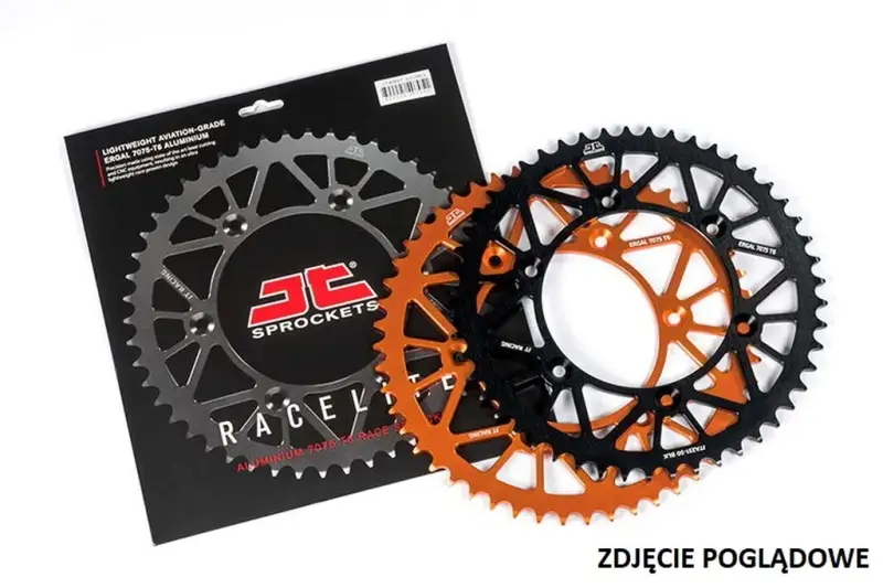 Oblíbený JT řetězové kolečko zadní 4515 38 hliníkové RACElité KTM 450/505/525 ATV '08-'12 (451538JTA) (JTR881.38) barva černá