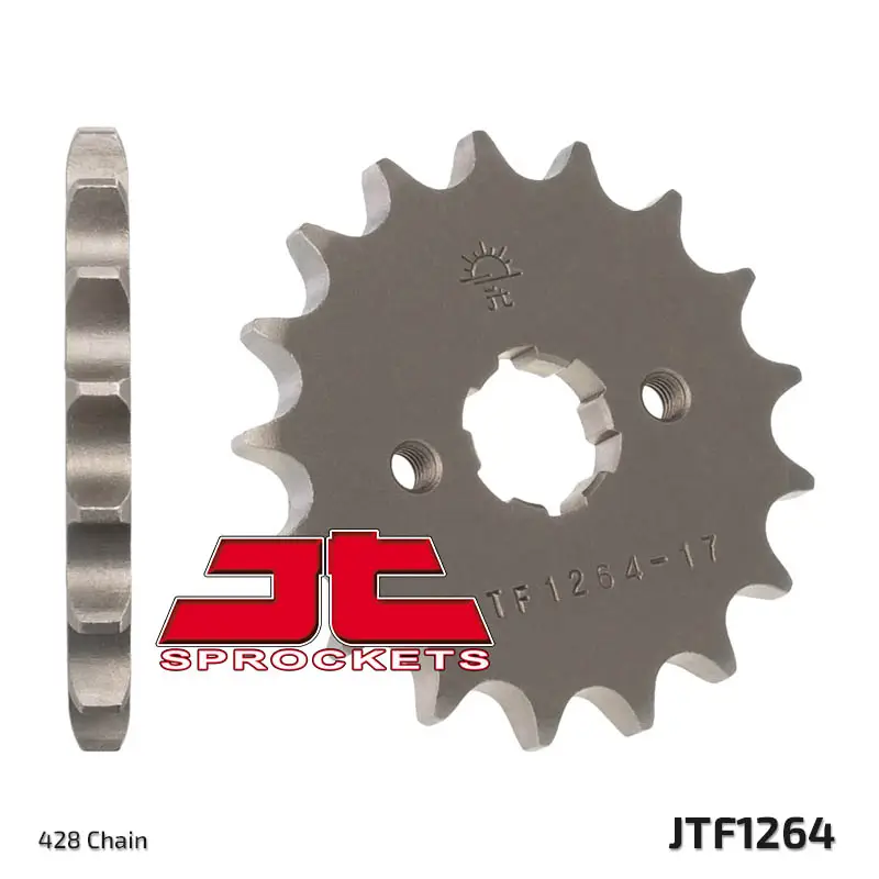 JT řetězové kolečko přední 2037 15 HONDA CBR 125 '04-'17, XLR 125 '98-'01, CB 125F '15-'16 (203715JT) (řetěz 428) Nízká Cena