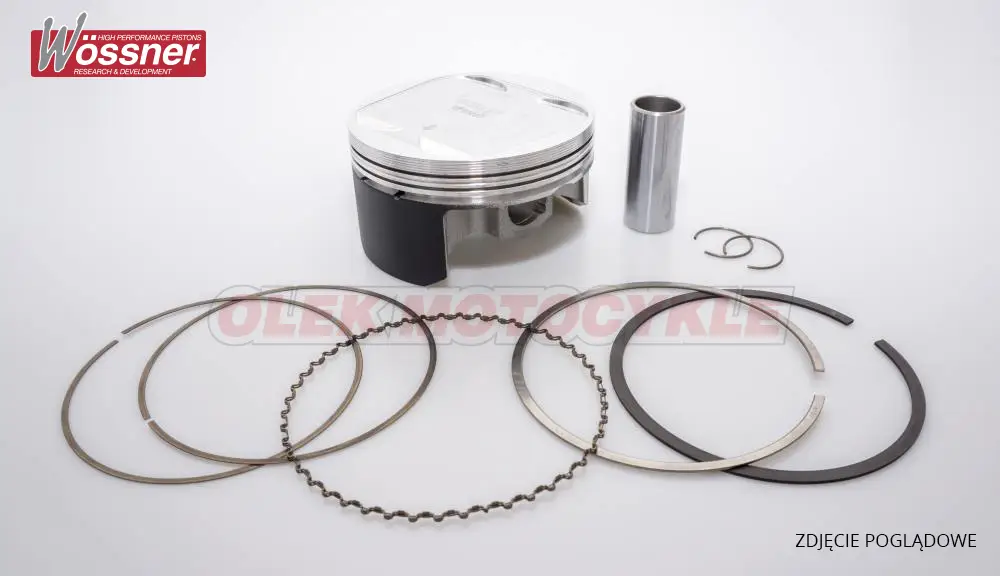 Ověřený WOSSNER píst KAWASAKI (4T) KXF 450 19-23 (95,97mm) (12,6:1+0,1)
