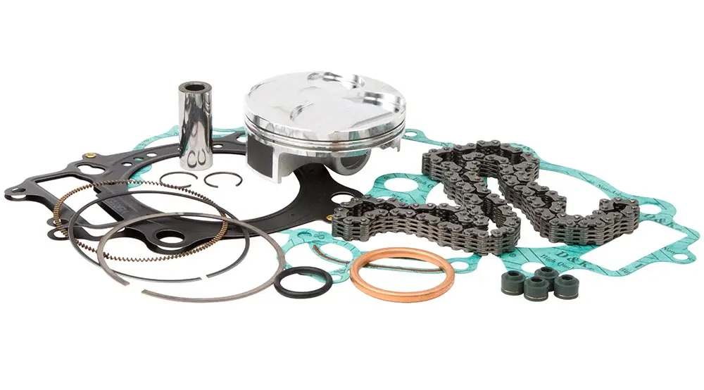 VERTEX sada na opravu horní části motoru KTM SXF 350 13-15 ( píst 23831C, těsnění TOP-END, rozvodový řetěz ) Autentický