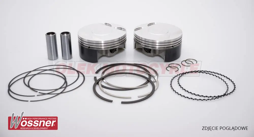 Akční Nabídka WOSSNER komplet pístů KAWASAKI (4T) KVF650 BRUTE FORCE 05-10, PRAIRIE 650 02-03 (79.94mm) (K8863DA-2)