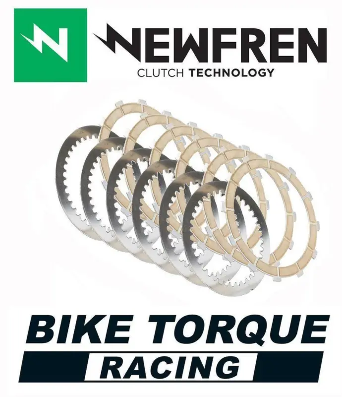 NEWFREN spojkové kotouče závodní s podložkami SUZUKI RMZ 450 05-24; RMX 450 10-17; LTR 450 06-12 (EBS3450R) Cenová Bomba