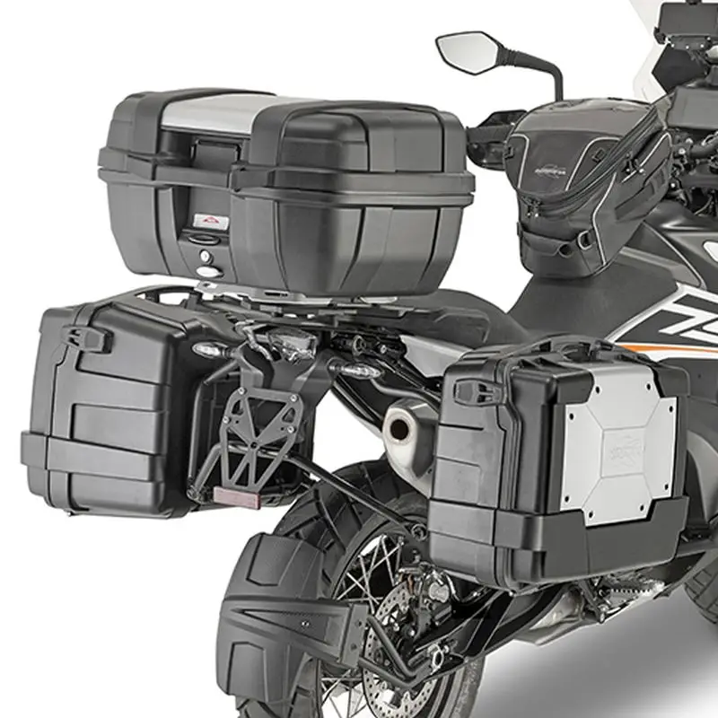 KAPPA boční nosič kufrů MONOKEY CAM SIDE KTM 790 ADV 19-20, 890 ADVENTURE 21-22 , HUSQVARNA NORDEN 901 22-25, - pod kufry KFR K'FORCE a KVG K'VOYAGER ALU Časově Omezené
