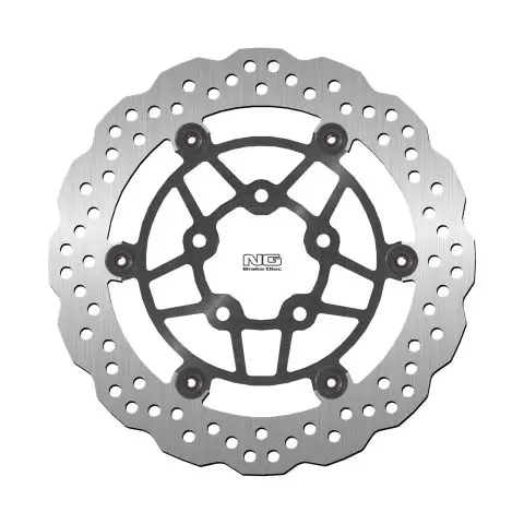 Vysoce Kvalitní NG přední brzdový kotouč KAWASAKI J 125/300 14-20, KYMCO AGILITY/DOWNTOWN 125/300 09-20 (260X58X4mm) (5X10,5mm) WAVE plovoucí